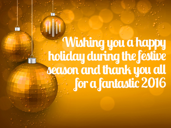 Season’s Greetings From Amber Industries