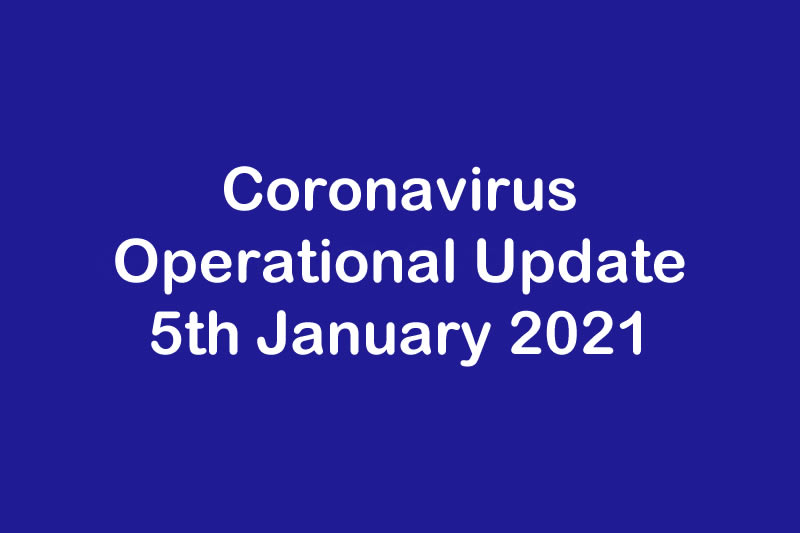 Operational Update for Coronavirus COVID 19 & Amber Industries