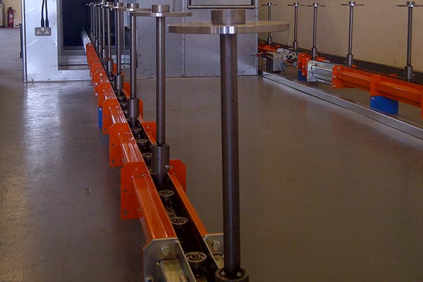 MCM Inverted Conveyor Systems