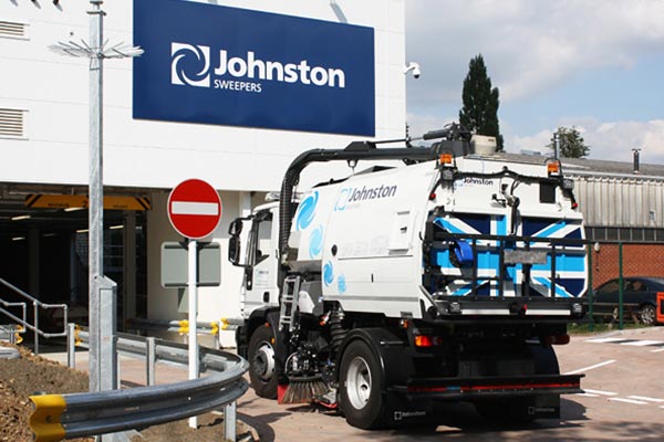 Johnston Sweepers - Overhead Conveyor