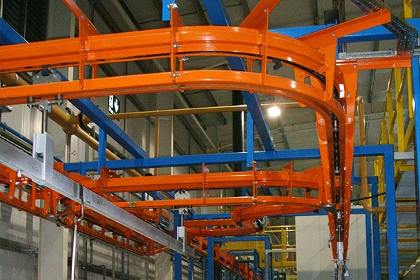 MCM Overhead Chain Conveyors - Operating Principles
