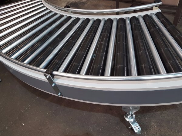 Mobile Conveyors Curved To Suit Your Specification