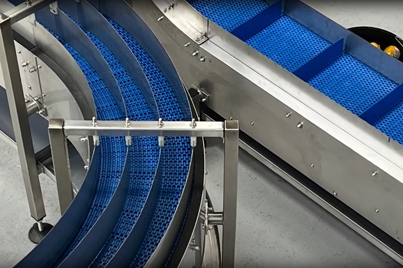 April 2024 - Pet Food Product Modular Belt Conveyor System