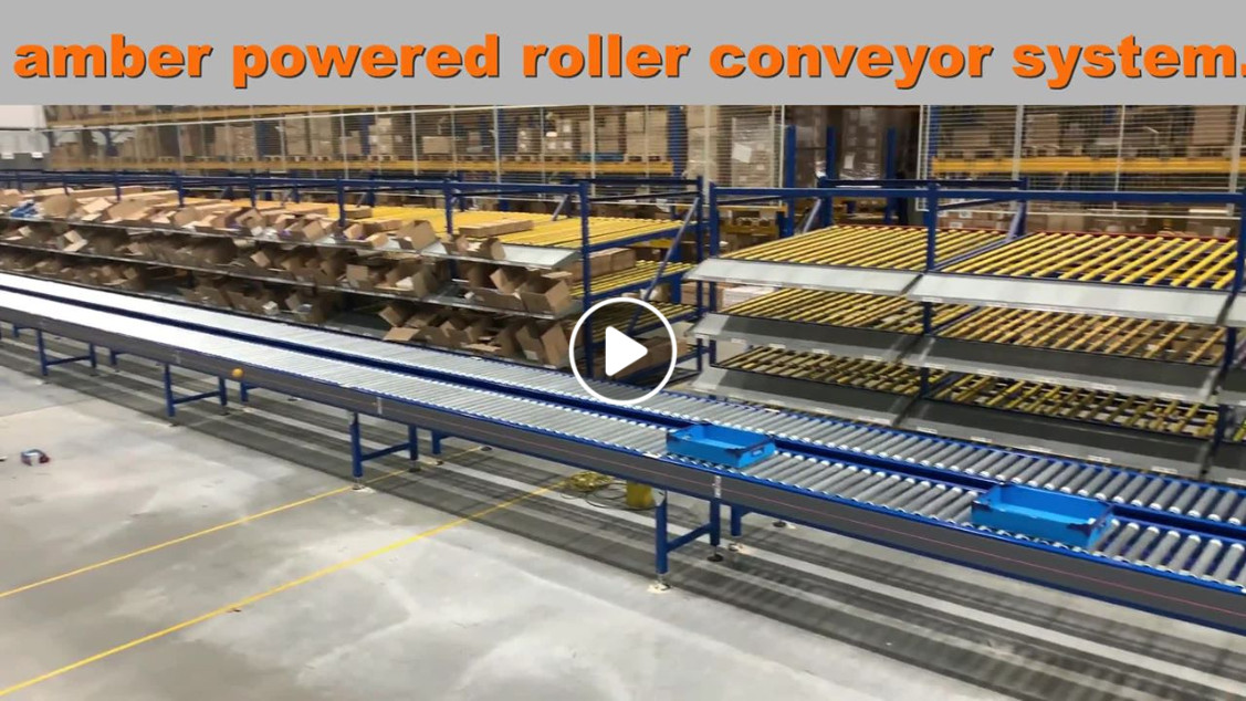 Powered Roller Conveyor System Installation Completed