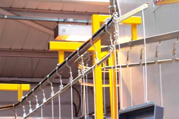 MCM Sidetrack – Overhead  Monorail Conveyor Systems