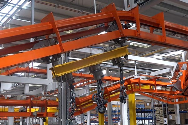 Overhead Chain Conveyors - Technical Data