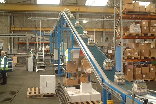 Amber Automation Inclined Belt Conveyors