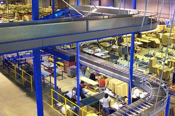 Amber Automation High Level Lineshaft Conveyor Amber Automation High Level Lineshaft Conveyor