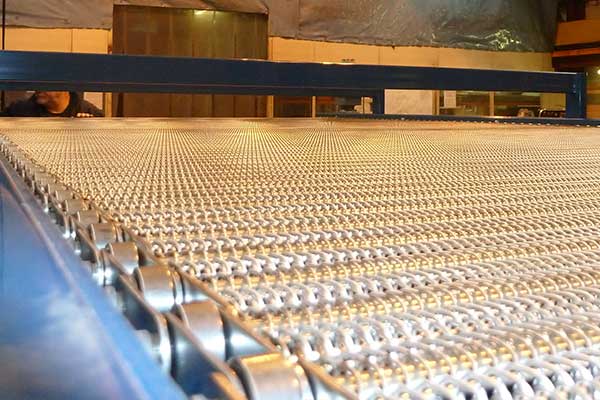 Wire Mesh Belt Conveyors